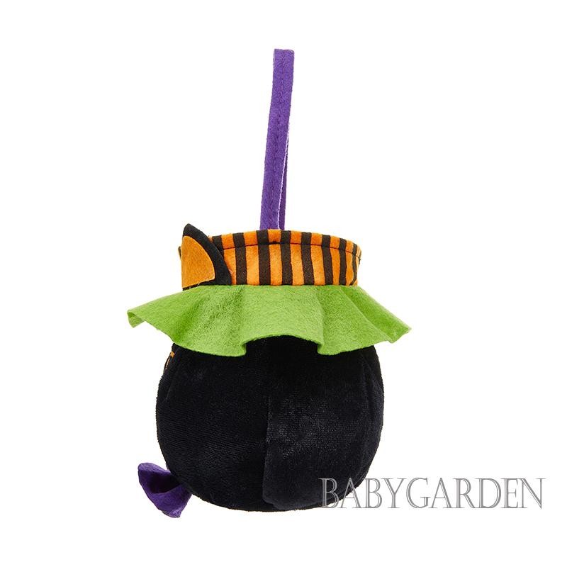 Túi Kẹo Halloween Cho Trẻ Em Lừa Hoặc Điều Trị Túi Goody Túi Bí Ngô Không Dệt Có Tay Cầm