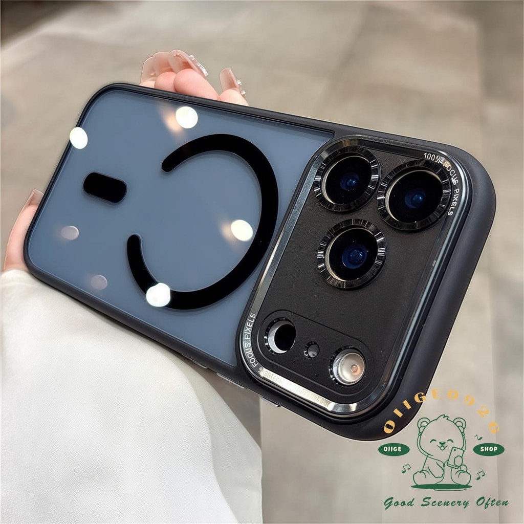 【 Ốp lưng iPhone17 】 Vỏ điện thoại từ tính cảm giác da cam iphone17 Pro Max 16 15 14 cho vỏ iPhone Vỏ mềm silicon TPU chống sốc