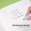 Bộ 5/10 Vở Caro B5 100/200 Trang, Vở Ô Vuông 80GSM May Gáy Dùng Ghi Chép, Học Ngôn Ngữ, Viết Bài -AT