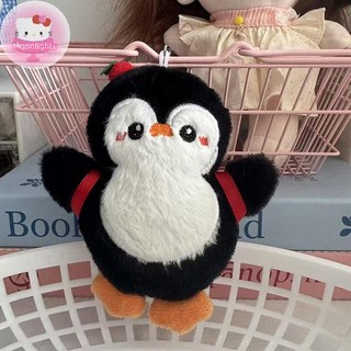 Moonlights Penguin Sang Trọng Móc Khóa Hoạt Hình Ba Lô Chim Cánh Cụt Mềm Nhồi Bông Búp Bê Mặt Dây Chuyền Xe Chìa Khóa Ba Lô Túi Trang Trí Trẻ Em Quà Tặng EN