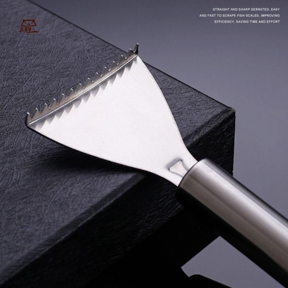 Dụng cụ bào cá bằng thép không gỉ - Dụng cụ loại bỏ vảy làm sạch nhanh cho hải sản