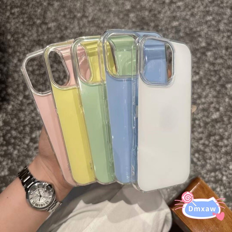 Ốp Điện Thoại Kem Ins Style Cho Vivo V40 V30 SE V30E V29 V29E V27 V27E V25 V25E V23 V23E V21 V21E V20 V19 Pro Lite 5G 4G Vỏ Chống Sốc Vỏ Cứng Đơn Giản Dễ Thương