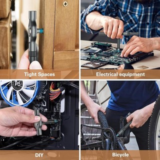 24-in-1 Magnetic Screwdriver Set with Detachable T-Ratchet Handle, Multi-Function Iron Hand Tool