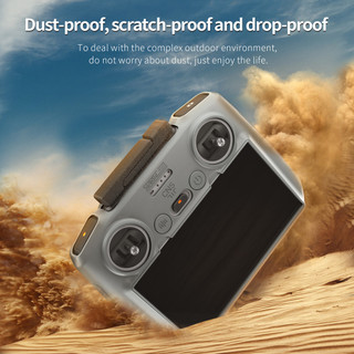 Dành cho DJI Mini 5 pro / Neo với vỏ bảo vệ silicon điều khiển từ xa màn hình RC 2 DJI Air3 / mini4pro phụ kiện máy bay không người lái
