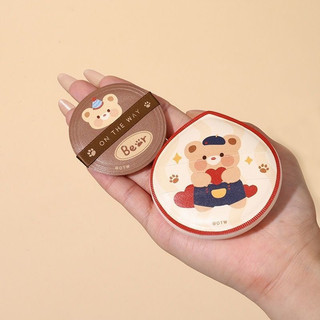 OTW Bông phấn mini hình ngón tay, siêu mềm, thân thiện với da