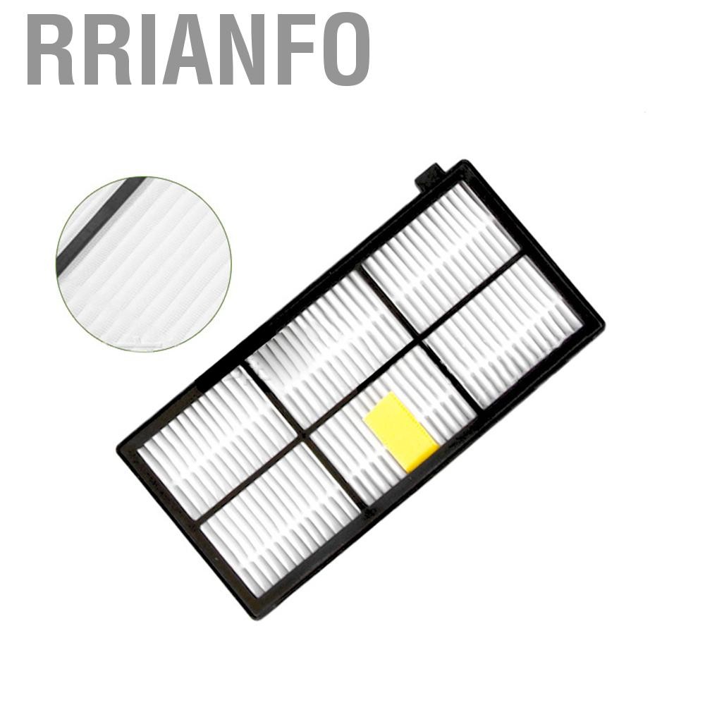 Rrianfo Thay thế bộ lọc Rrianfo cho IROBOT Roomba 800 và 900 Series 860 870 880 960 980 Máy hút bụi robot Bộ lọc HEPA Bộ lọc Phụ kiện có thể thay thế Các bộ phận
