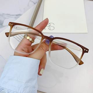 Kính mát retro hạt gỗ dành cho nam, chống ánh sáng xanh, phù hợp người cận thị