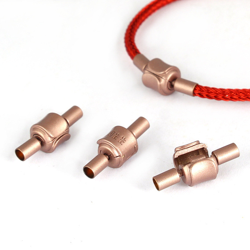 Vòng tay 3D đính cườm hạt chuyển màu, dễ dàng thay đổi dây da 3mm hoặc dây thép không gỉ