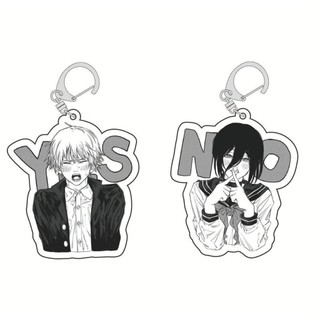 Chainsaw Man Anime keychain Denji acrylic key chain man Reze key ring women bag Pendant Ornament cute Accessories friend