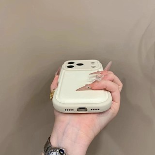 Ốp điện thoại di động họa tiết đệm khí sang trọng cho iPhone17 16 15 14 13 12 11 Pro Max bảo vệ camera chống sốc chống rơi mặt sau mềm