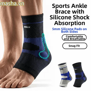 Nẹp mắt cá chân được trang bị, Giảm áp lực Nẹp mắt cá chân hấp thụ sốc, Nhẹ Chống xì hơi Bảo vệ mắt cá chân đàn hồi cao Thể thao