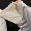 AA Thu Đông Mới Ice Silk Thread Quần Dài Tay Bộ Đồ Ngủ Áo Cardigan Nữ Rời Dễ Thương Nhà Bộ Quần Áo VN