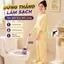 🔥Xoay 360° chổi vệ sinh phòng tắm đáng yêu cán dài / Chổi chống bắn vệ sinh bồn cầu cao cấp / Dụng cụ lau sạch mọi khe