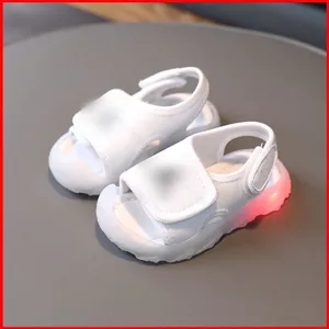 GC1 Xăng đan Bóng Rổ Cho Bé Trai Bé Gái Unisex Thoáng Khí Mùa Hè Giày Đi Biển Phong Cách Hàn Quốc Dép Mềm Thường Ngày GC1