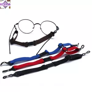 Giá đỡ dây đeo kính mắt RTJIFSS, Dây đeo kính co giãn có thể điều chỉnh có thể tháo rời, Dây buộc cố định chống trượt thời trang Phụ kiện kính mắt Dây đeo kính đa năng Thể thao