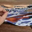 Túi đựng dao kéo PYCOU, Hộp đựng dụng cụ vải lanh Cotton phong cách Nhật Bản, Thiết kế cuộn di động cổ điển Dao kéo lưu trữ dụng cụ du lịch