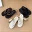 TT Phiên Bản Hàn Quốc Da Báo In Đế Dày Flip-Flops Nữ Mùa Hè Chống Trơn Trượt Mềm Da Cát