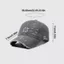Mũ bóng chày IFANSIN, Mũ chống nắng thoáng khí Hip Hop, Mũ Snapback Cotton có thể điều chỉnh cổ điển thông thường dành cho nam nữ