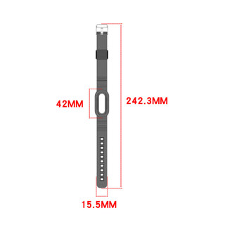 Glacier Clear Tích hợp dây đeo TPU Fit Google Fitbit Air Transparent Thay thế dây đeo cổ tay có sẵn