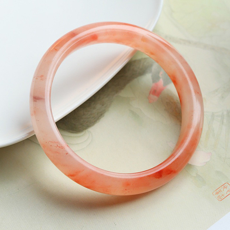 Vòng tay đá mắt mèo trắng băng 10mm