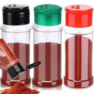 Bình Gia Vị Nhựa Bền Có Nắp - Bình Lắc Tiêu Trong Nhà Bếp - Cho Đường Gia Vị Muối Tiêu Bột