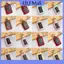 ULJ Universal 4.5 * 8cm Vỏ chìa khóa ô tô Vỏ bảo vệ từ xa Phụ kiện Túi lưu trữ chìa khóa.
