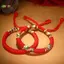 < Honeyba > Phật Giáo Tây Tạng Luy Vòng Tay Unisex Bện Có Thể Điều Chỉnh King Kong Nút Dây Đỏ Vòng Tay Dành Cho Nam Nữ Cặp Đôi Pulsera Đẹp