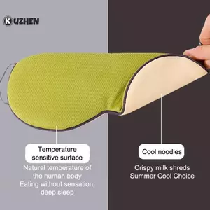 KUZHEN Trọng Lực Mặt nạ Mắt Sleepingfortable Ánh Sáng Bloing Cho Giấc Ngủ Sâu Giảm Căng Thẳng Quà Tặng Du Lịch Cho Nam Nữ HOT