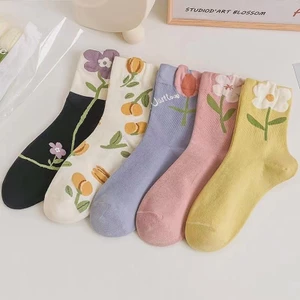 Tất nữ BL88 Vải mềm, co giãn cực tốt. Free size ôm chân vừa vặn, phối đồ. Tất nữ hoạt tiết dễ thương