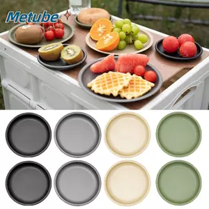 Đĩa cắm trại METUBE, Dao kéo dã ngoại cổ điển bằng hợp kim nhôm S / M, Lớp phủ chống dính Cắm trại ngoài trời