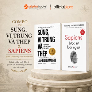 Sách - Lẻ/combo Best Sellers: Sapiens - Lược sử loài người + Súng, Vi trùng Và Thép (Omega Plus)