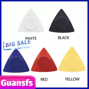 Guansfs Phím Đàn Guitar Pongnas Bề Mặt Mịn Dễ Dàng Mang Theo Chất Liệu ABS Nhẹ Thiết Thực Với 3 Độ Dày 0.5 0.75 1.0mm Dành Cho Phụ Kiện Nhạc Cụ (Màu Đen)