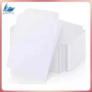 Hộp đựng thẻ trống có tab 120 chiếc Bộ chia thẻ giao dịch Khay phân loại thẻ Khay tách thẻ Hộp đựng thẻ trống Thẻ chia thẻ