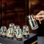 Ly thủy tinh pha lê cao cấp ECK uống rượu Vodka Sake Shochu, đáy đôi mạ vàng, thiết kế sang trọng làm quà tặng