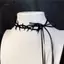 AqToCna Thời Trang Gai Nhung Choker Nelace Dành Cho Nữ Vintage Xương Đòn Dây Xích Gothic Cô Gái Ne Phụ Kiện Trang Sức AqToCna