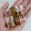 HL Cà Phê Đậu Ống Thủy Tinh Với Dụng Cụ Gỗ Ống Đóng Chai Bảo Quản Ngũ Cốc Bằng Gỗ Kín Kín Kín Hộp LMWU