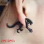 NKSFX 1 Cái / 2 Đôi Bông Tai Khủng Long Khủng Long Tyrannosaurus Trang Sức Rồng