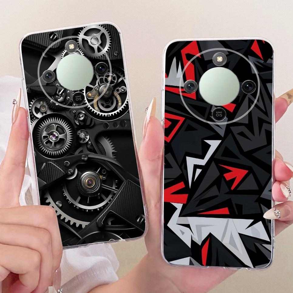 Ốp Điện Thoại May Mắn May Mắn Cho Honor X9d 5G x70 Magic8 Lite Ốp Lưng Hoạt Hình Rồng Và Hổ Mát Ốp Lưng Silicon Mờ Mềm