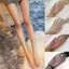 PNPIA- Sáng Bóng Lấp Lánh Mỏng Liền Mạch Quần Quần Nữ Nylon Gợi Cảm Quần Stoings