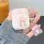 Vỏ Tai Nghe Có Mặt Dây Chuyền Chống Mất Cho Airpods 4 Pro 3 2 Đáng Yêu Nữ Tính Ngọt Ngào Nơ Gấu Họa Tiết Hoạt Hình TPU Mềm Chống Sốc Tai Nghe Không Dây Vỏ Bảo Vệ Vỏ Di Động