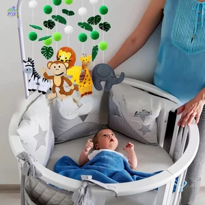 Bé Làm Dịu Di Động Với Động Vật Sang Trọng Treo Sơ Sinh Hỗ Trợ Giấc Ngủ Chuông Gió Cho Mầm Non Cũi Và Xe Đẩy