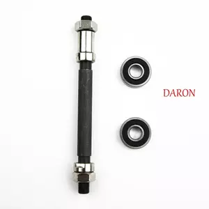 DARON Vòng bi xe đạp 108 / 145mm Trục xe đạp Trục xe đạp Thép Bánh xe trung tâm Phụ kiện xe đạp MTB Xe đạp phía trước trục sau