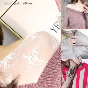 COD Áo thun trong suốt thanh lịch Áo thun lưới dài tay gợi cảm xuyên thấu Áo sơ mi MỚI