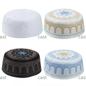 Mũ CAST Ấn Độ Mũ Cotton Thời Trang Ả Rập Saudi Mũ Cầu Nguyện