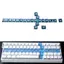 Btsg 19 Miếng Chính Hãng Chiều Cao In Hình Bên Chiếu Sáng Bộ Sưu Tập Keycap Độc Đáo