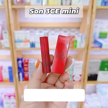 Son bóng 3ce Drop Glow Gel mini