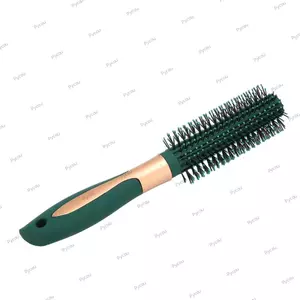 Bàn chải tóc PYCOU, Bàn chải tạo kiểu chống tĩnh điện bằng Nylon, Dụng cụ làm tóc Thời trang xanh Tay cầm thoải mái Bàn chải gỡ rối tại nhà Sử dụng tại nhà