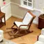 MJnmc Vintage Thu Nhỏ Xoay Ghế 1 12 Cân Nhà Búp Bê Mô Hình Ghế Cổ Điển Cho Phòng Mini Trang Trí Nhà Mới