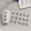 MAKY Ngôi Sao Rỗng Móng Tay Nghệ Thuật Đinh Tán Quyến Rũ Hợp Kim 3d Ngôi Sao Vàng Bạc Kim Cương Trang Trí Móng Tay Sang Trọng Phụ Kiện Làm Móng Tay VN