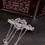 AqToCna Cổ Hòa Bình Lo Bell Kẹp Tóc Phong Cách Trung Hoa Vintage Tóc Nữ Thanh Lịch Phụ Kiện Cho Đảng Và Cosplay Sử Dụng AqToCna